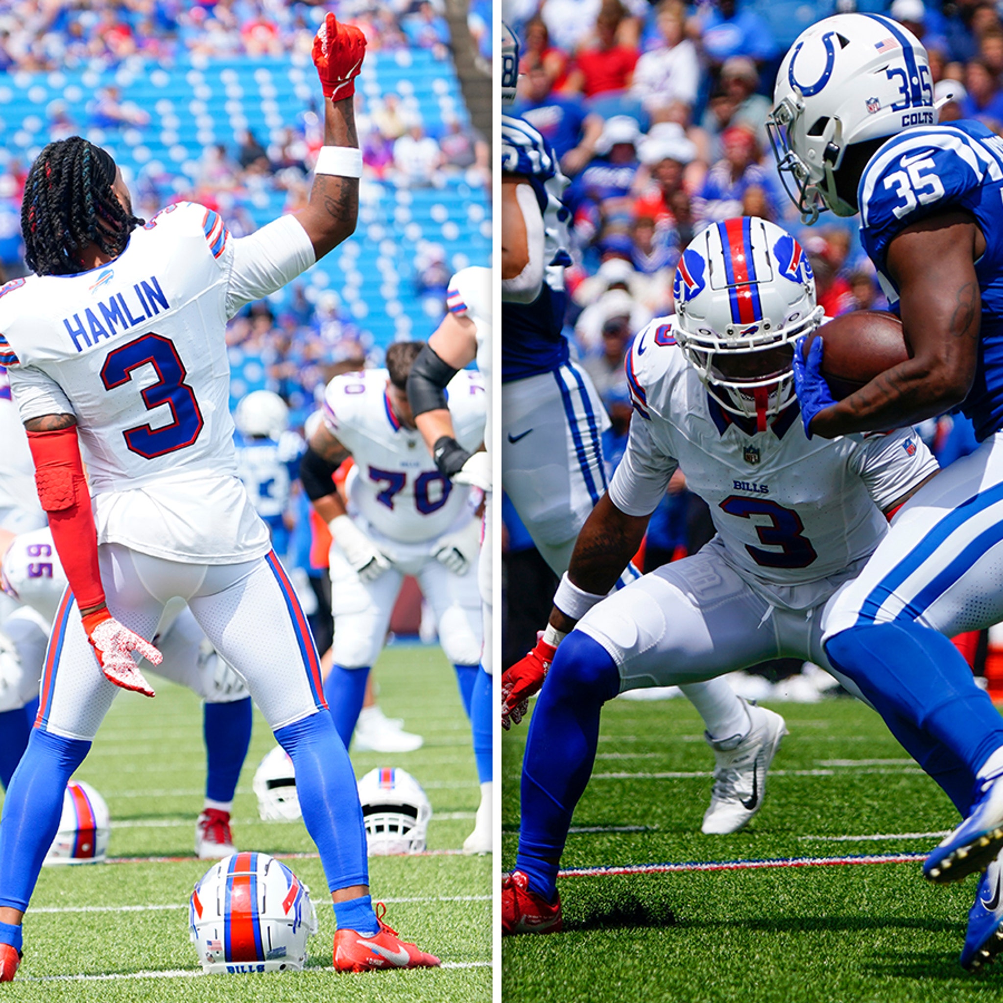 Damar Hamlin Plays First Game for Bills Since Cardiac Arrest Incident