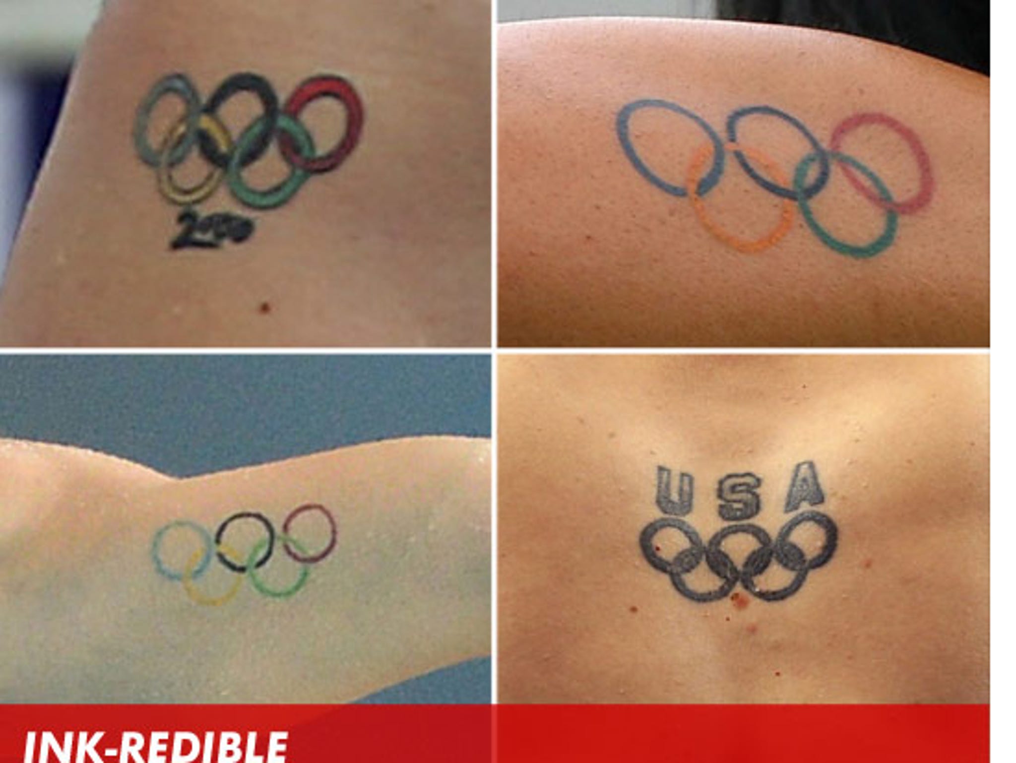 4+ Olympic Tattoos On Forearm