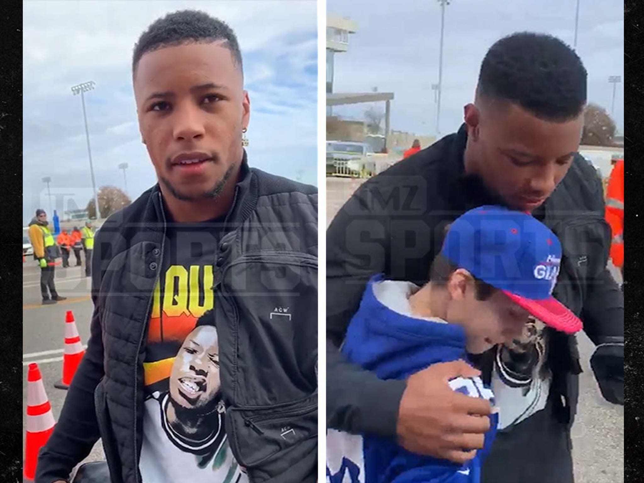 \ud83d\udd25\ud83d\udd25 NY Giants- Saquon Barkley \ud83e\udde2 \ud83c\udfc8 Handmade from a previously loved ... |  TikTok