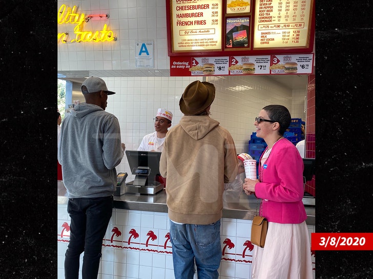 Brad Pitt Hit Up In N Out With Alia Shawkat Day After Thundercat Show
