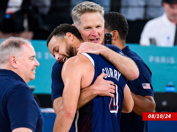 steve kerr winning gold in paris