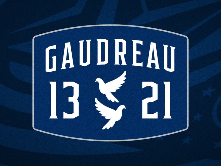 gaudreau brothers tribute blue jackets sub