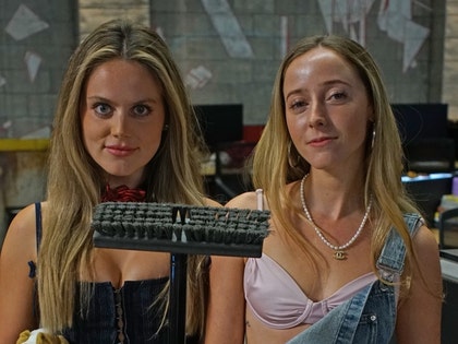 Steph and Ella as Paris Hilton and Nicole Richie from 