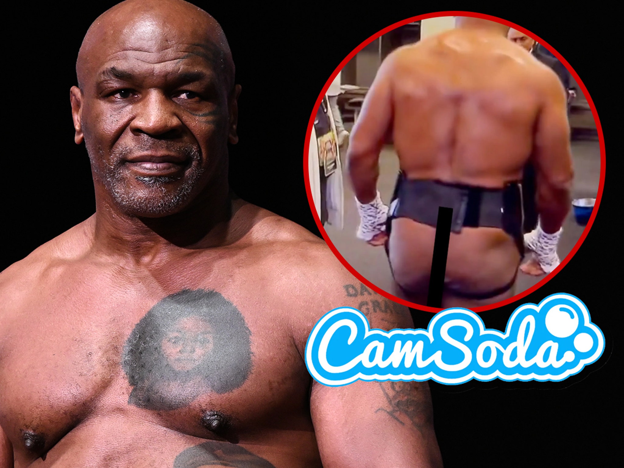 Mike Tyson Gets $250K Offer From Porn Site After Bare Ass Shot Goes Viral