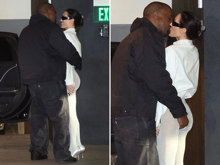 Kanye West Bianca Censori's PDA In West Hollywood