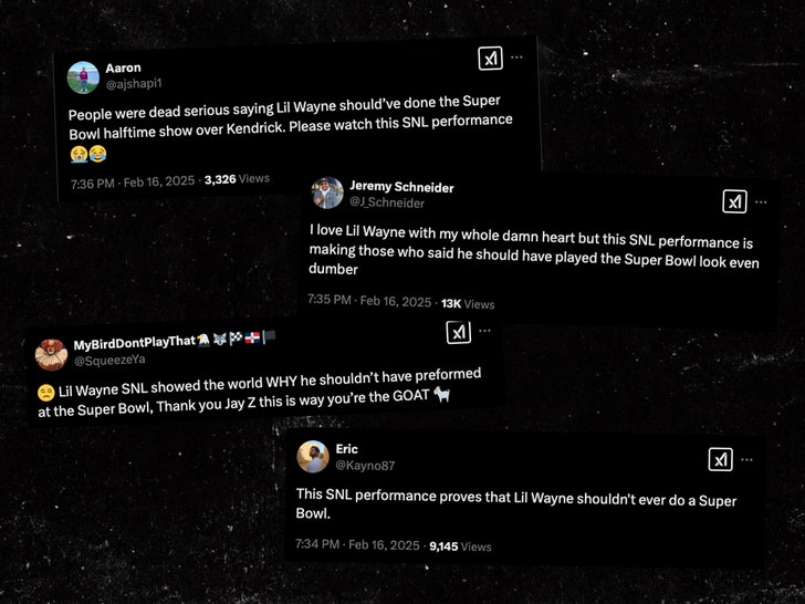 lil wayne snl performance tweets
