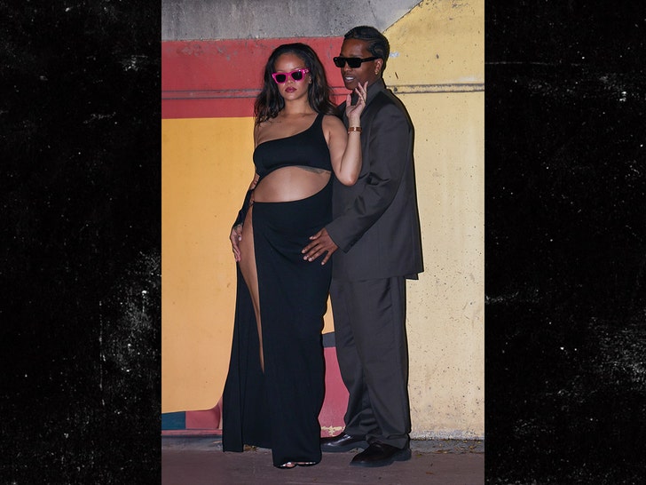 rihanna and asap at dinner splash 1