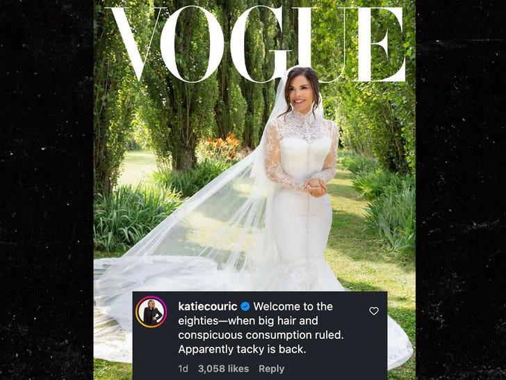 katie couric comment on cover