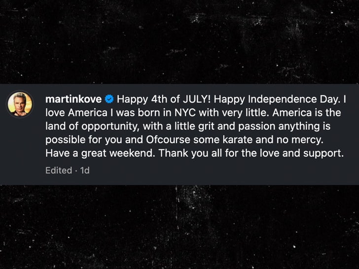 Título de Instagram de Martin Kile
