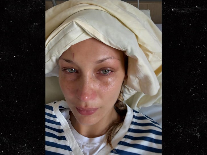 Bella Hadid In The Hospital
