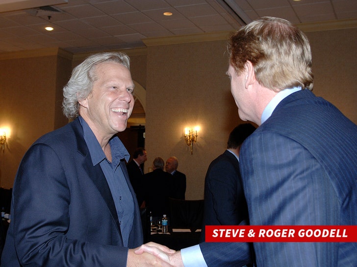 Steve TischRoger GoodellGetty