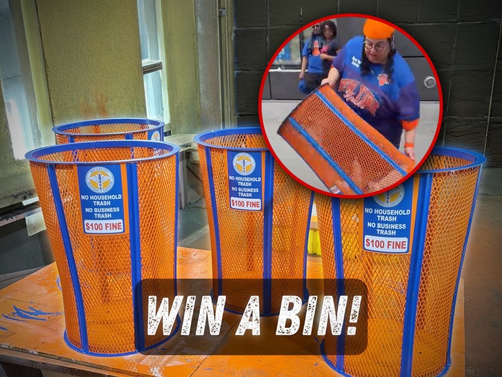 knicks trash bin stealer 1