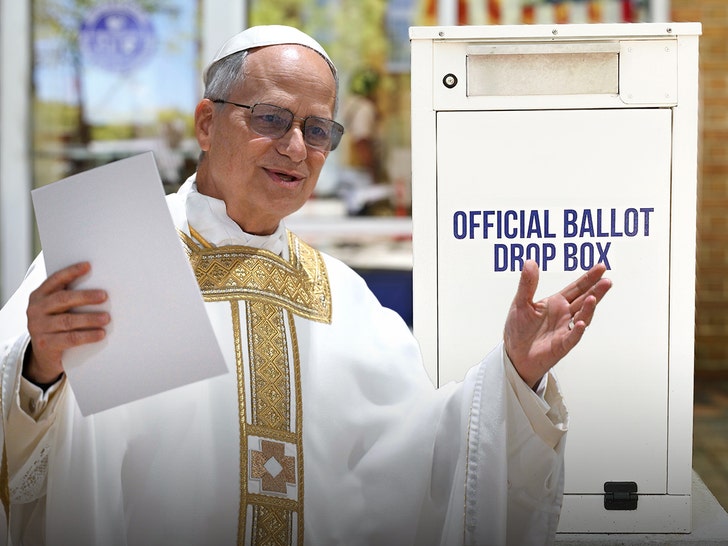 pope leo ballot getty 1