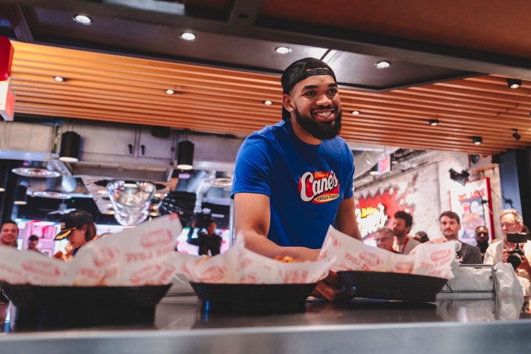 Karl-Anthony Towns Raising Canes 5