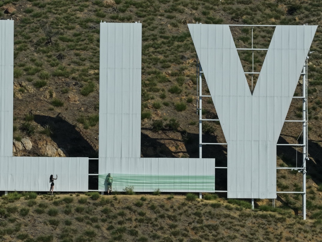 Sabine Tautou Hollywood Sign 6