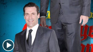 Jon Hamm -- In Need of a Commando Cover-Up