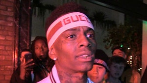 Soulja Boy's House Search Ends with Someone Slashing Cop's Tires