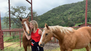 Stars Quarantined At Home With Horses -- Hay!