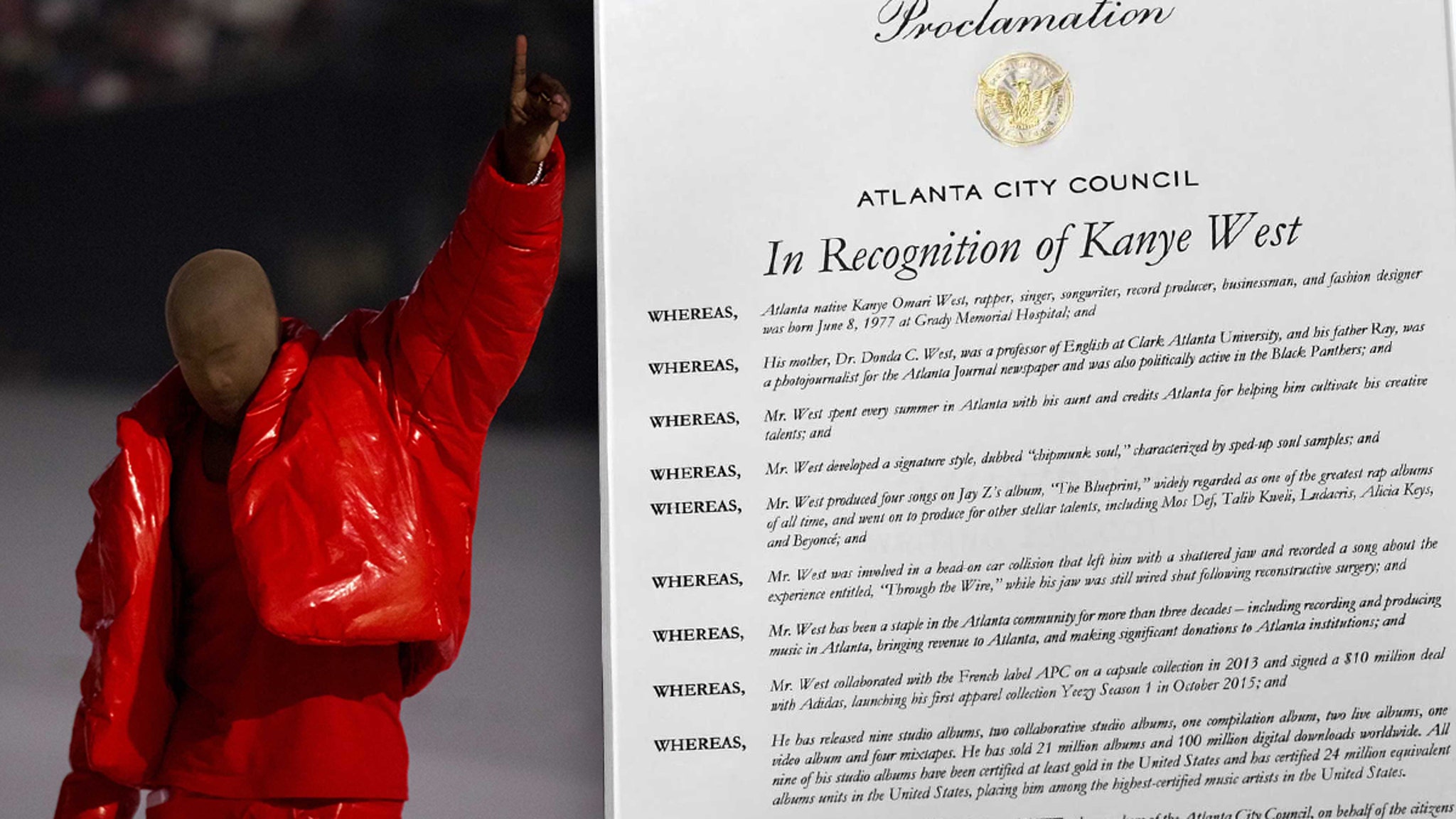 Kanye West Gets His Own Day In Atlanta Tribute To His Mom From Morris Brown College