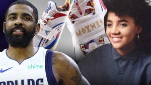 kyrie irving and mom new shoes