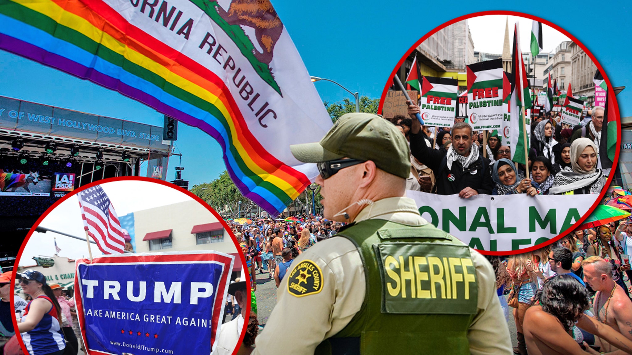 WeHo Pride Has Cops Bracing For Palestinian Protesters, Angry Trumpers