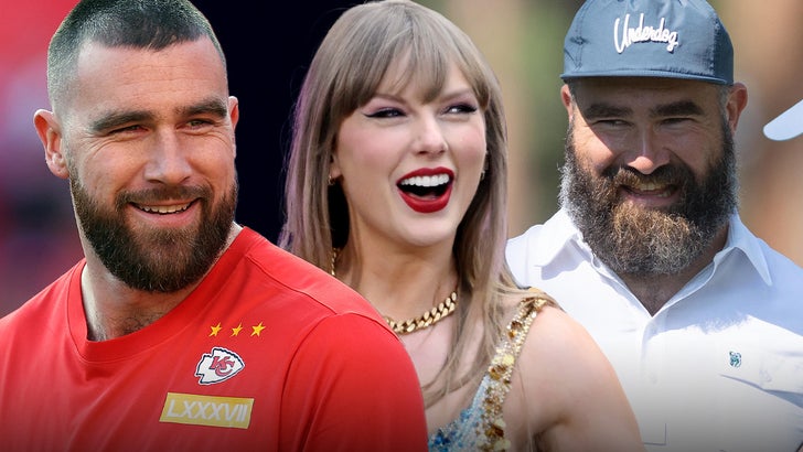 特拉維斯凱爾斯 (Travis Kelce) 表示，他和泰勒絲 (Taylor Swift) 對傑森 (Jason) 的“MNF”襯衫“笑得要死”