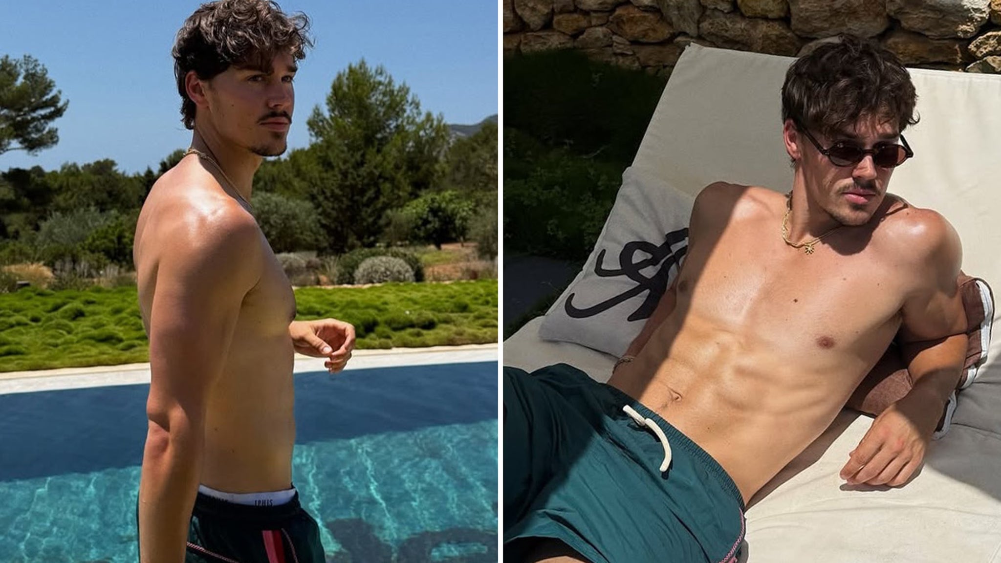 Noah Beck’s Summer Vacay In Spain … Ibiza Bound!