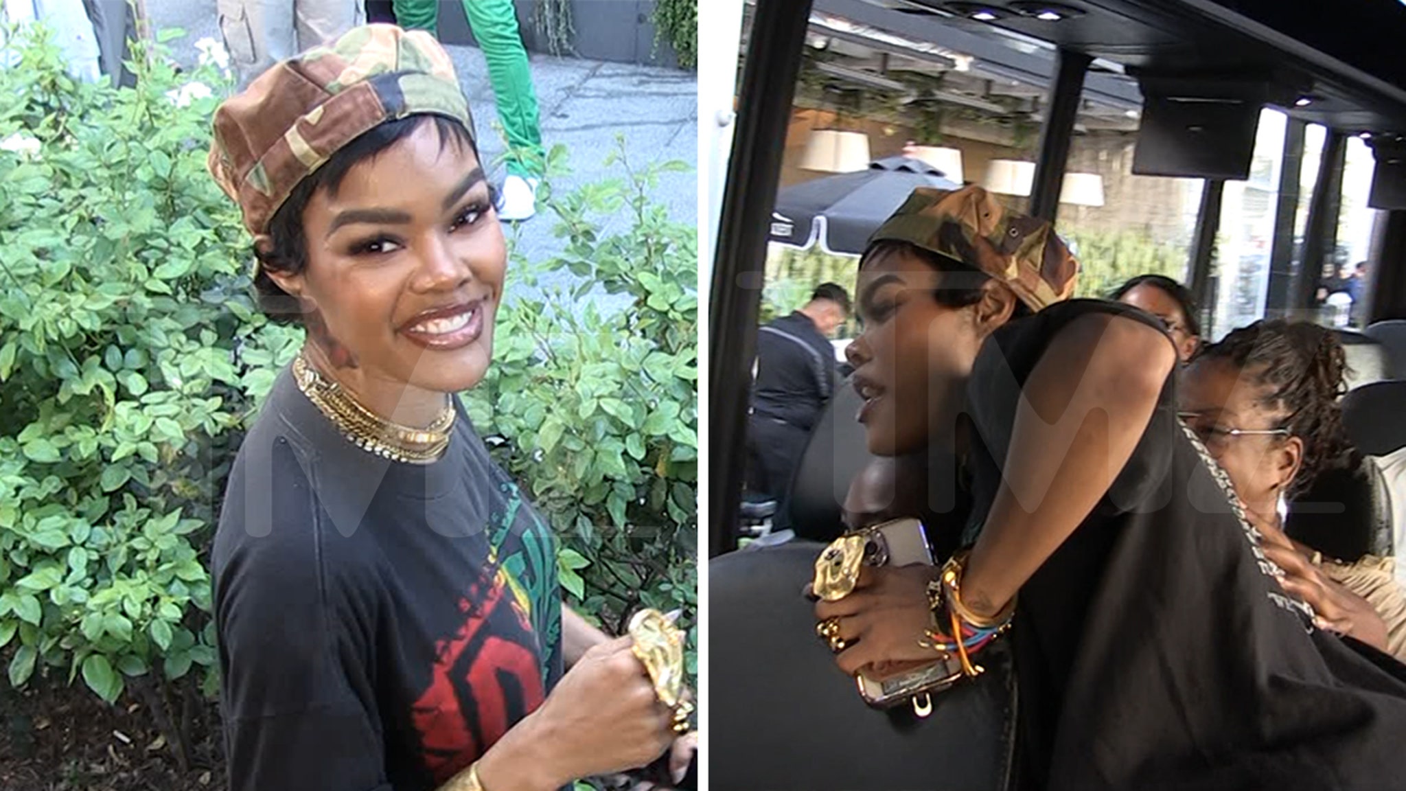 Teyana Taylor Hops on TMZ Tour Bus and Plugs 'Escape Room' Album