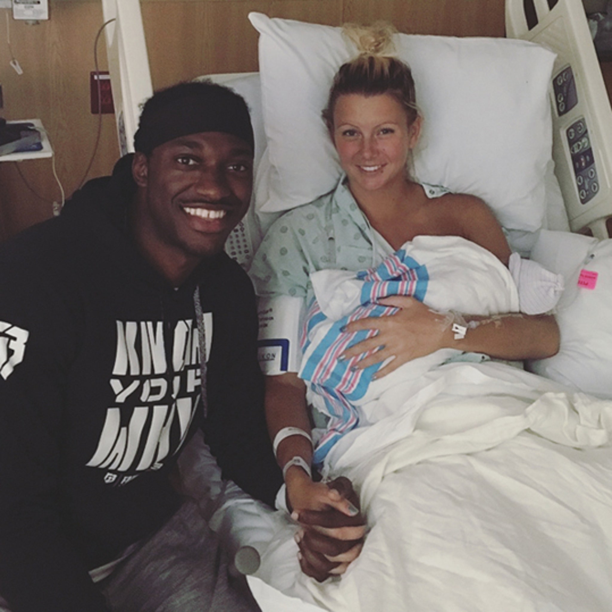 Robert Griffin III and Wife Grete Welcome Baby Girl Gia: Photos