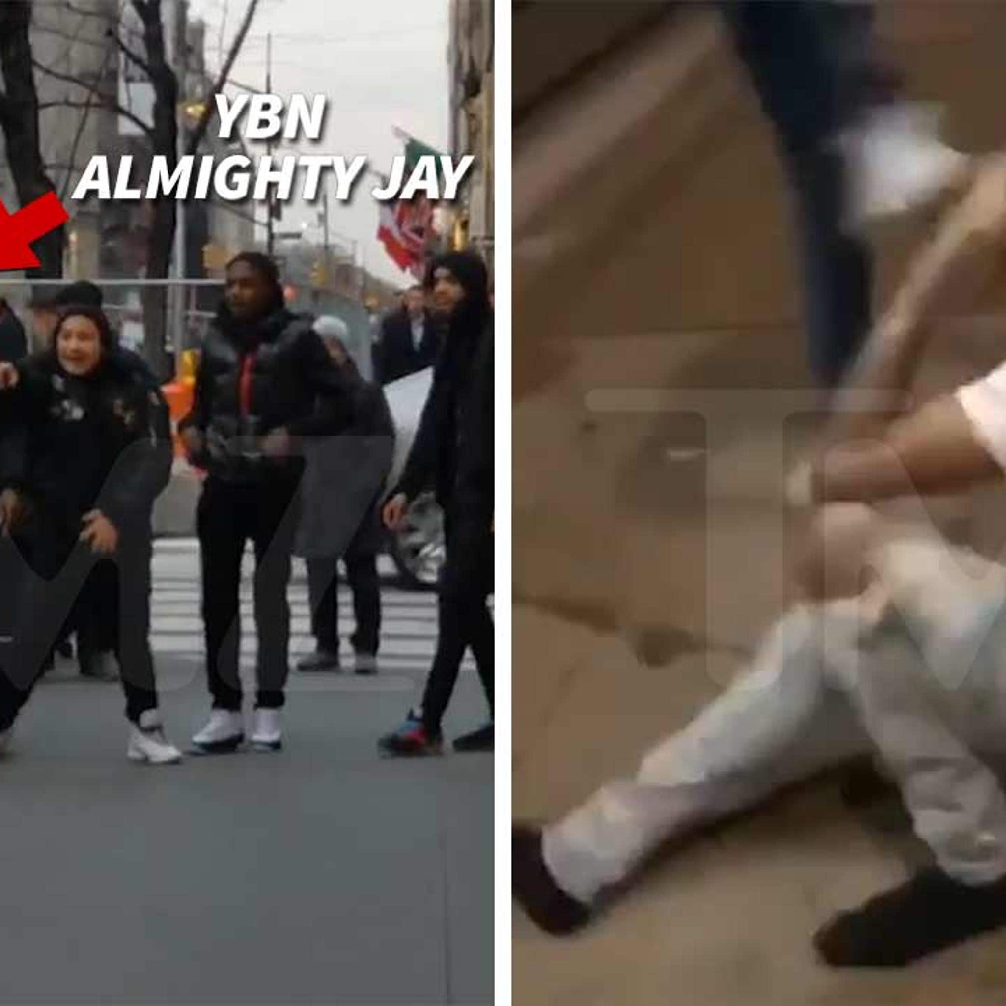 Ybn Almighty Jay Stomped Out In Nyc Street Fight J Prince Puts Out Apb