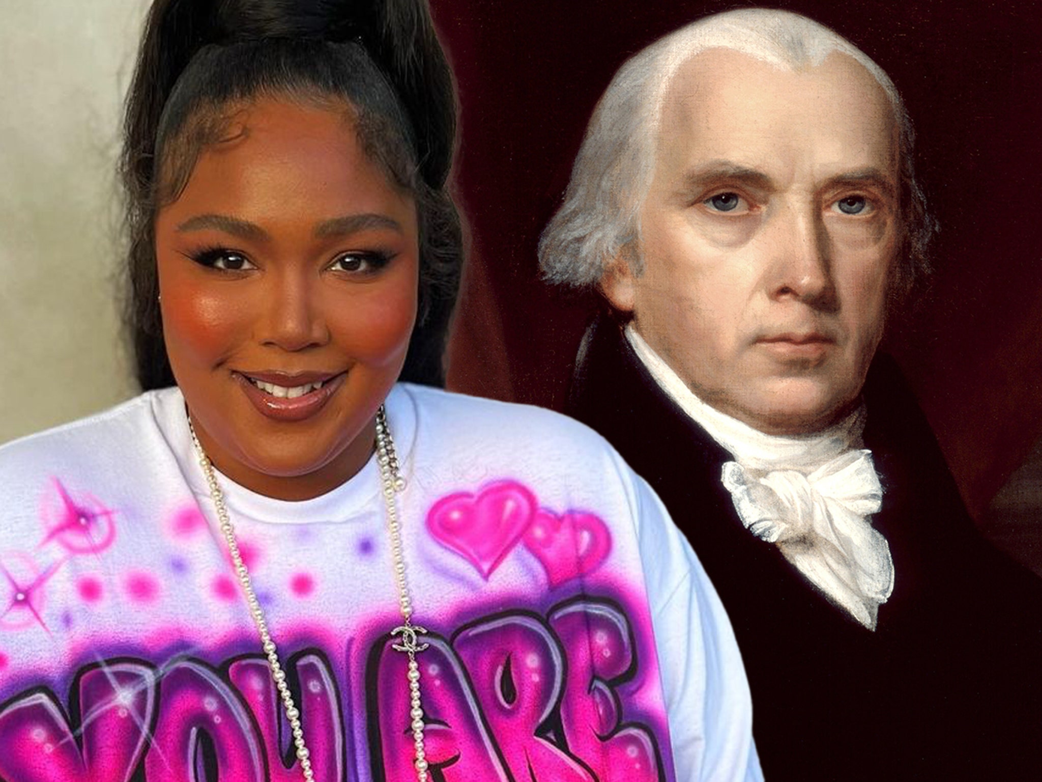 Lizzo Invited to Perform at James Madison's Home After Playing Crystal Flute - TMZ (Picture 1)