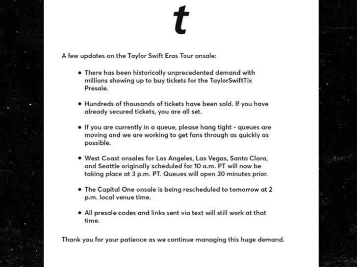 03106c0c6124451abe774eb129fd766a md | Taylor Swift Fans Outraged as Ticketmaster Cancels Public Sale for Concert | The Paradise News