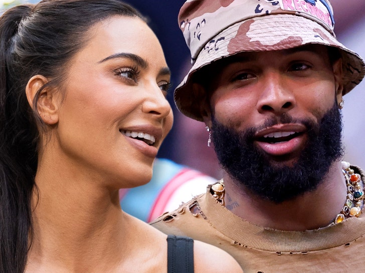 Kim Kardashian and NFLer Odell Beckham Jr. 'Hanging Out'