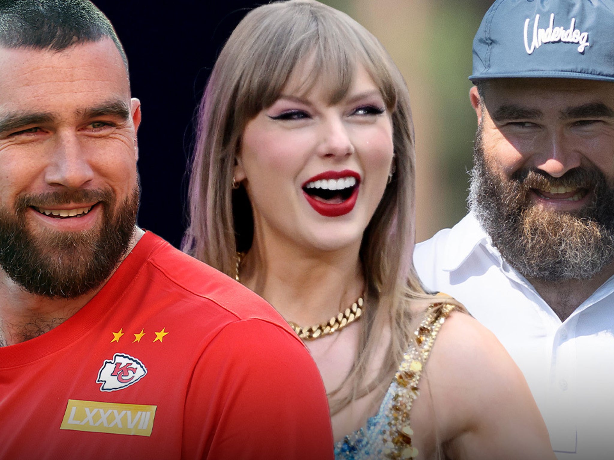 Travis Kelce Says He & Taylor Swift Were 'Dying Laughing' At Jason's 'MNF'  Shirt
