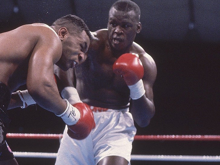 Pro Boxer Buster Douglas 'Memba Him?!