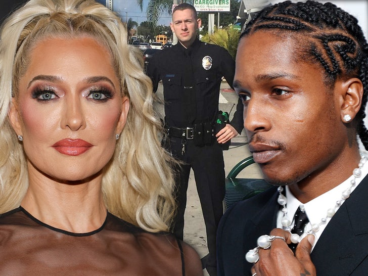 Erika Jayne Tommy Zizzo ASAP Rocky Main Getty Composite