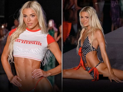 livvy dunne si swimsuit launch getty