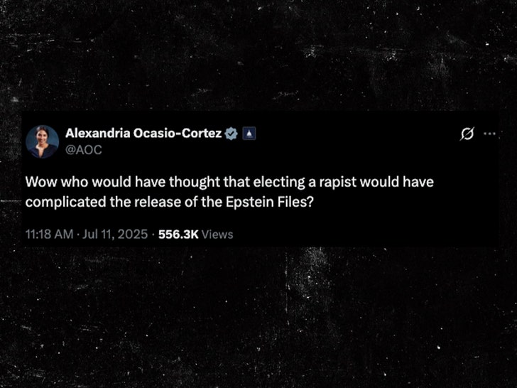 Tweet de AOC x