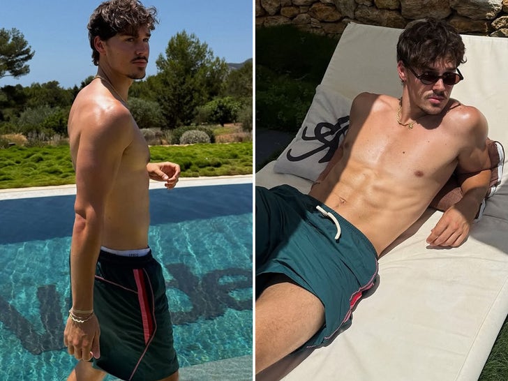 Noah Beck's Summer Vacay In Spain