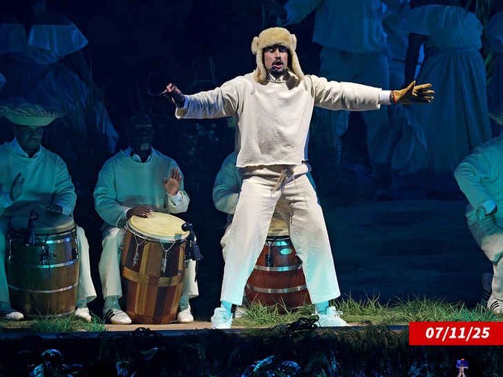 bad bunny performing in puerto rico getty 1