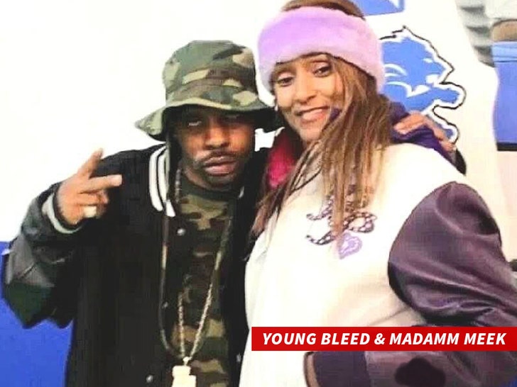 Young Bleed & Madamm Meek instagram