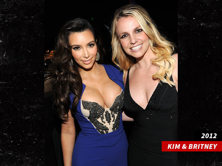 kim kardashian britney spears sub getty swipe