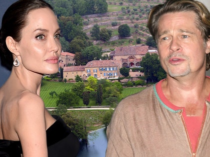 angelina jolie brad pitt house almost burns getty composite