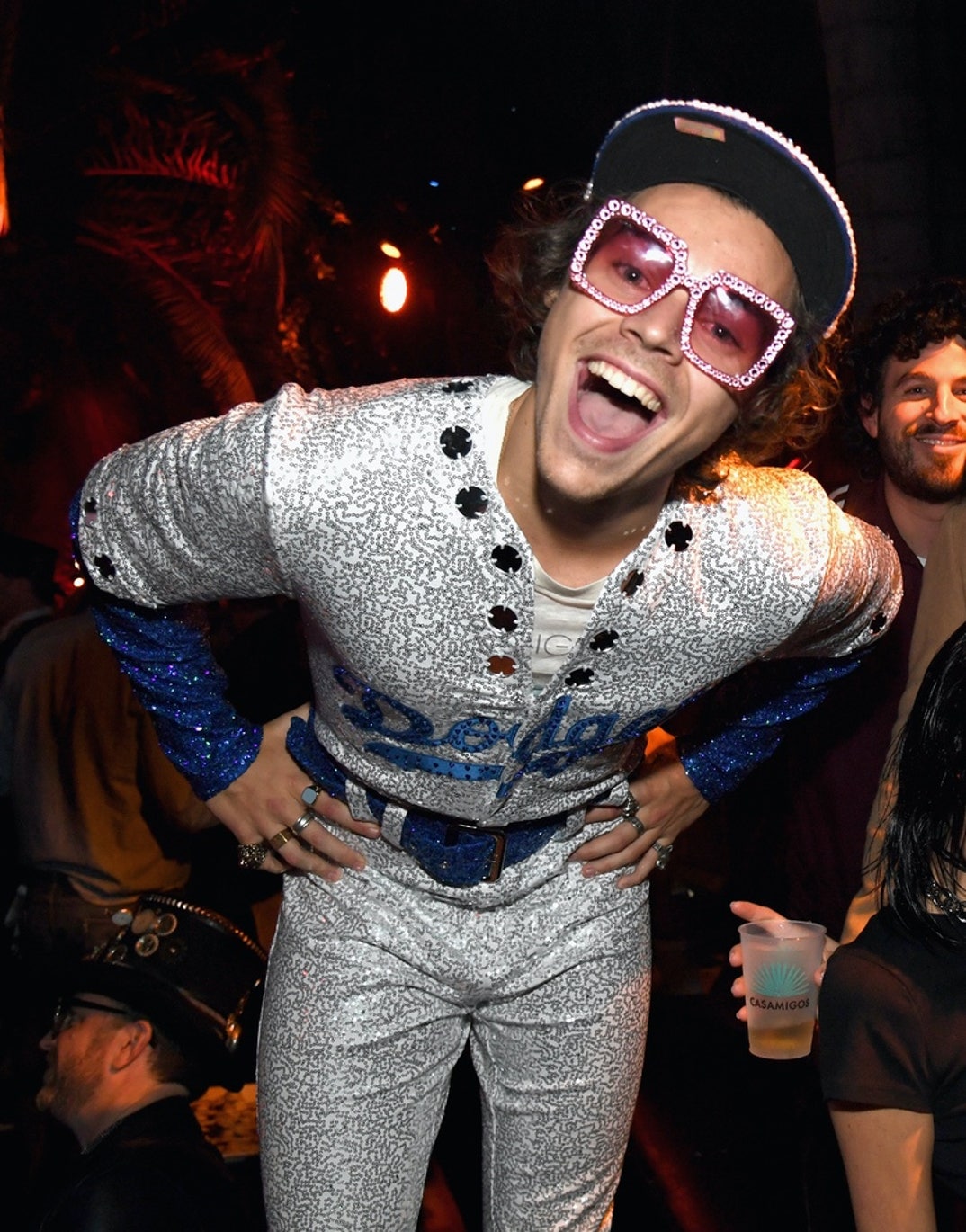 Harry Styles dressed as Elton John