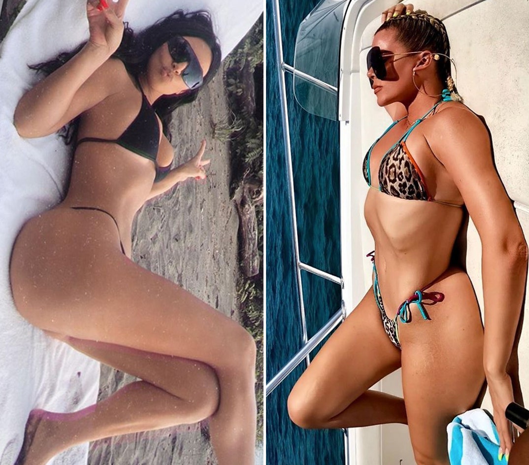 Kim (39) vs. Khloe (35)