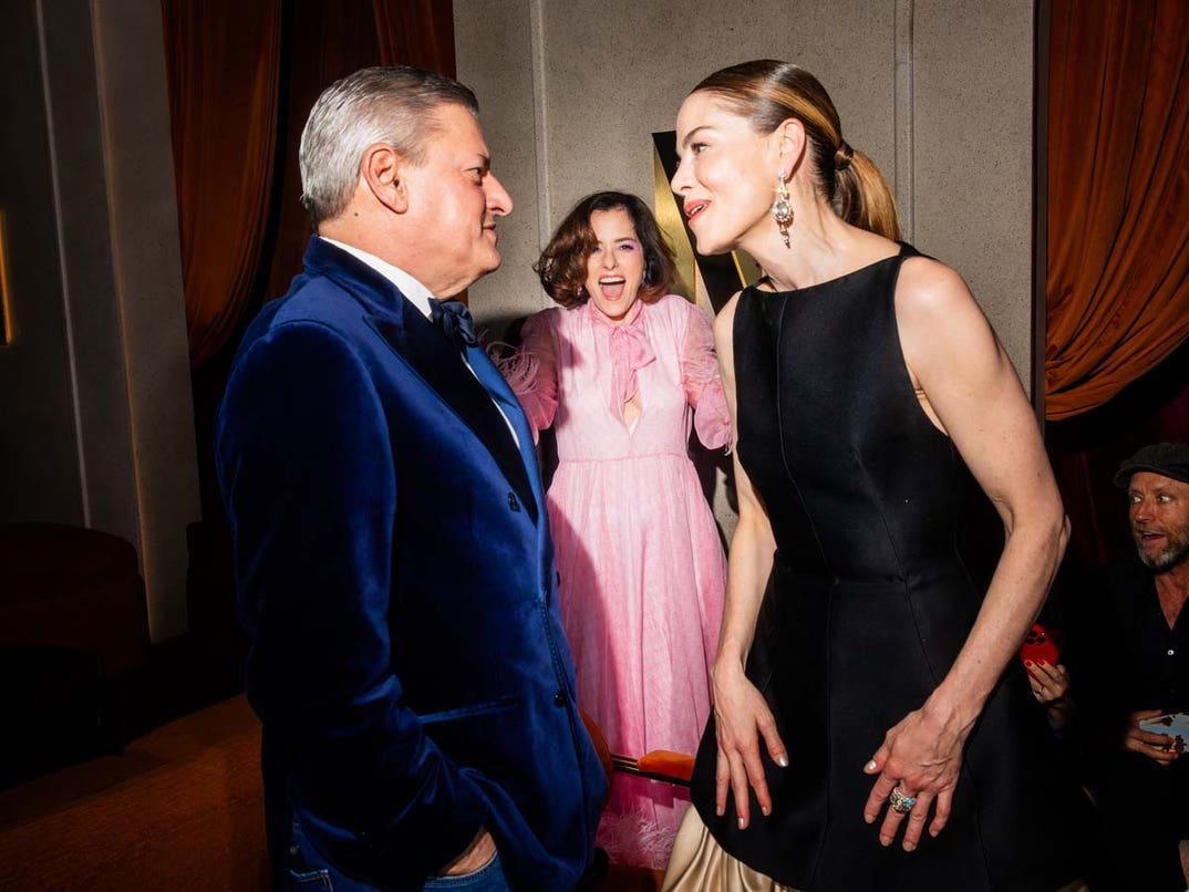 Ted Sarandos, Parker Posey & Michelle Monaghan