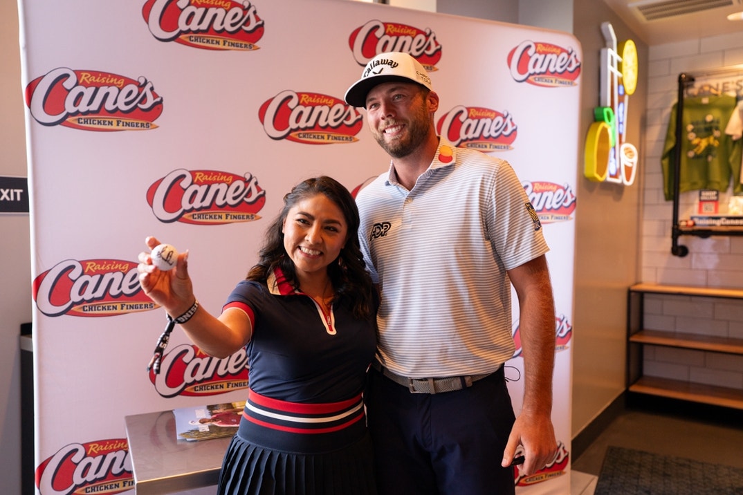 Sam Burns Raising Canes 5
