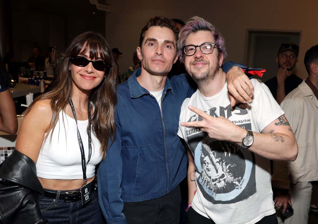 Alison Brie and Dave Franco and Christopher Mintz-Plasse
