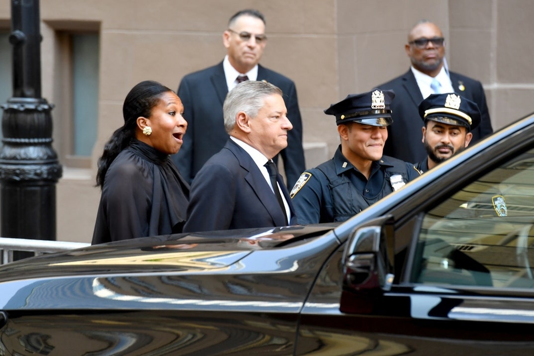 Nicole Avant and Ted Sarandos