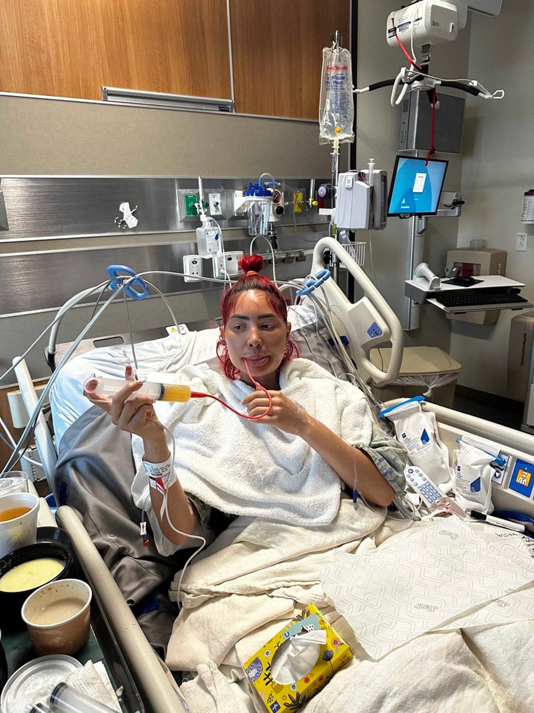 Farrah Abraham Post Op Photos 0